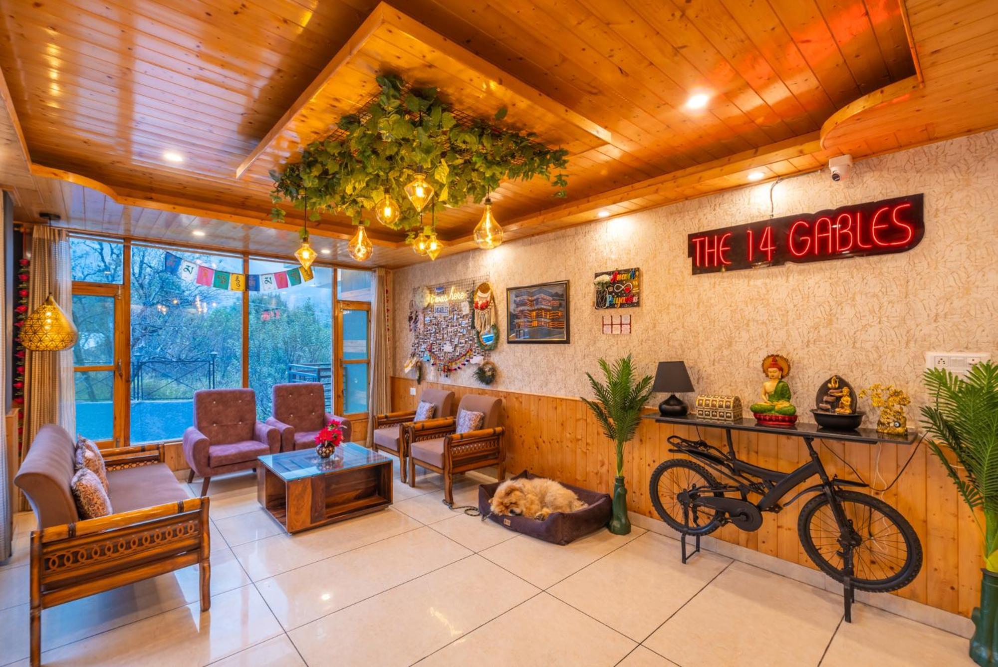 The 14 Gables, A Boutique Stay - Pet Friendly Hotel Manali  Bagian luar foto