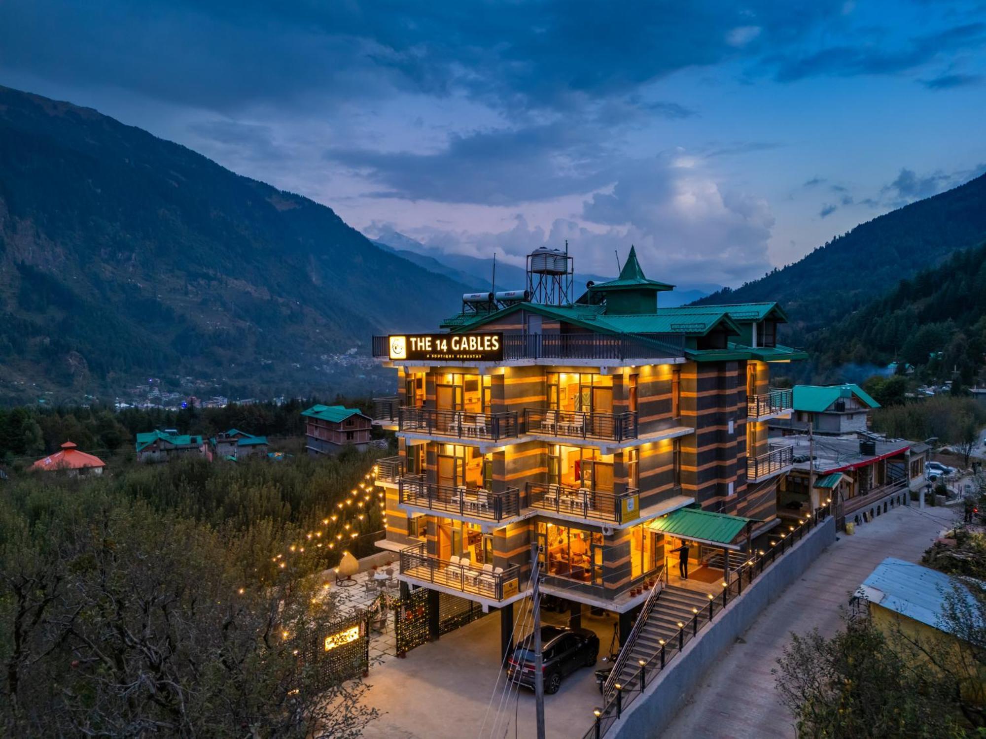 The 14 Gables, A Boutique Stay - Pet Friendly Hotel Manali  Bagian luar foto